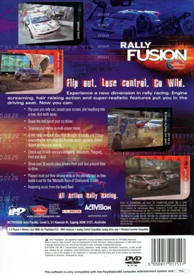 Rally Fusion - Race of Champions box cover back